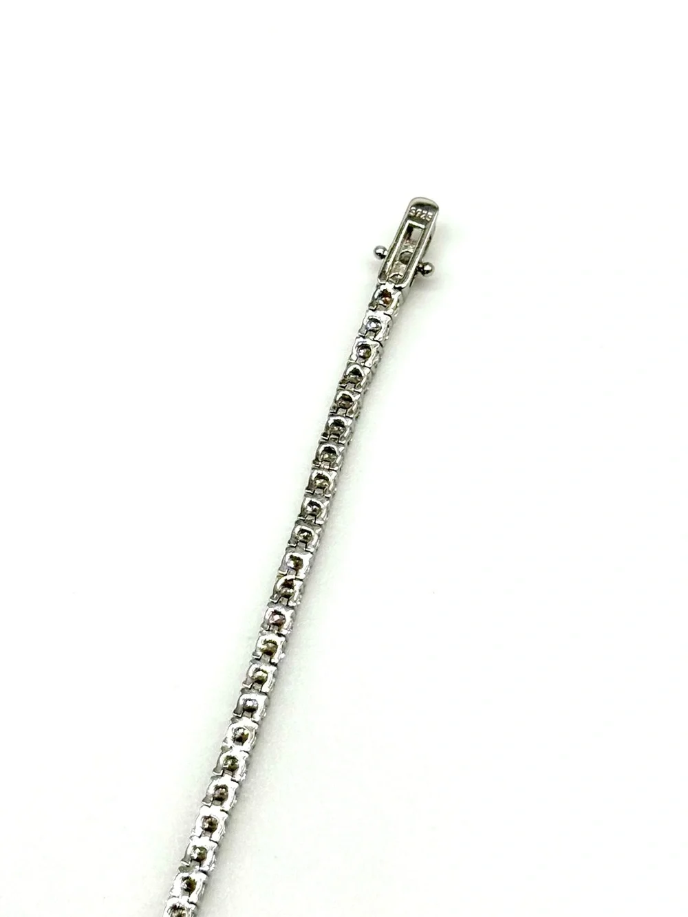 925 Silver, 5.6CTW Moissanite Tennis Bracelet